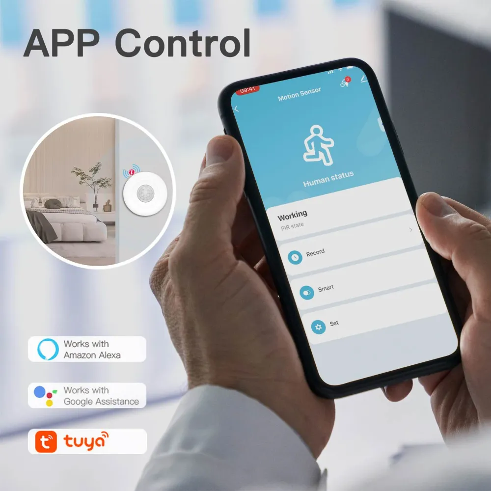 txt Kit de Sensores Intermédios BSEED para Casa Inteligente Compatível com Alexa e Assistente Google Bseedswitch
