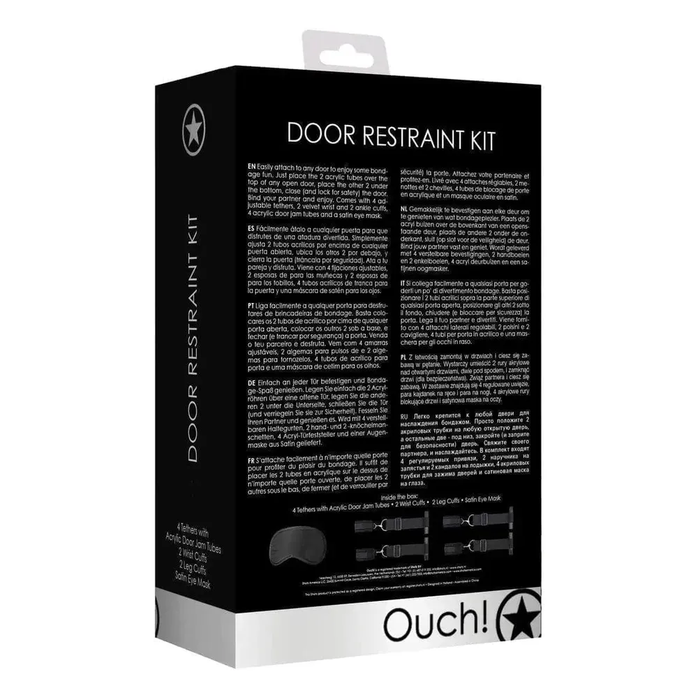 Conjunto Antifurto Kit de Restrição de Porta Ouch! Door Restraint Kit