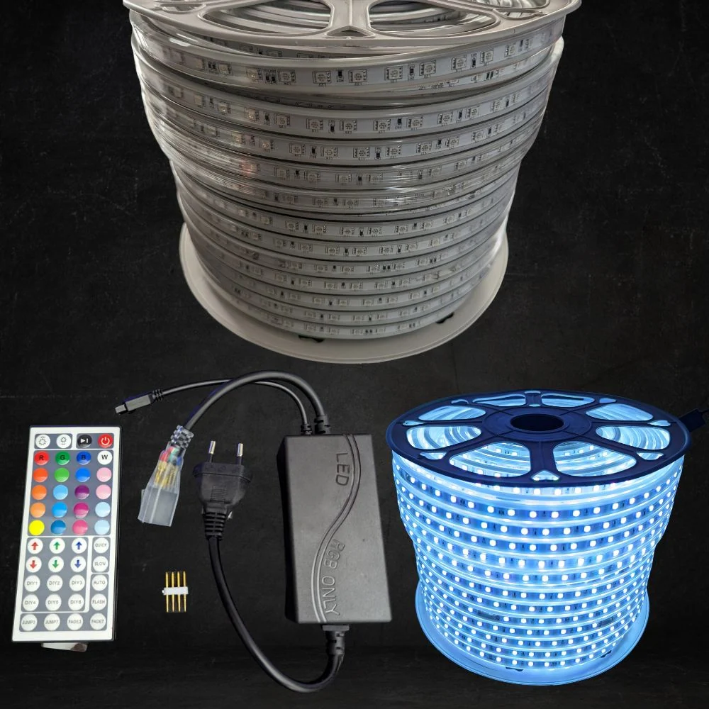 Conjunto de Conversão Kit LED RGB 220V