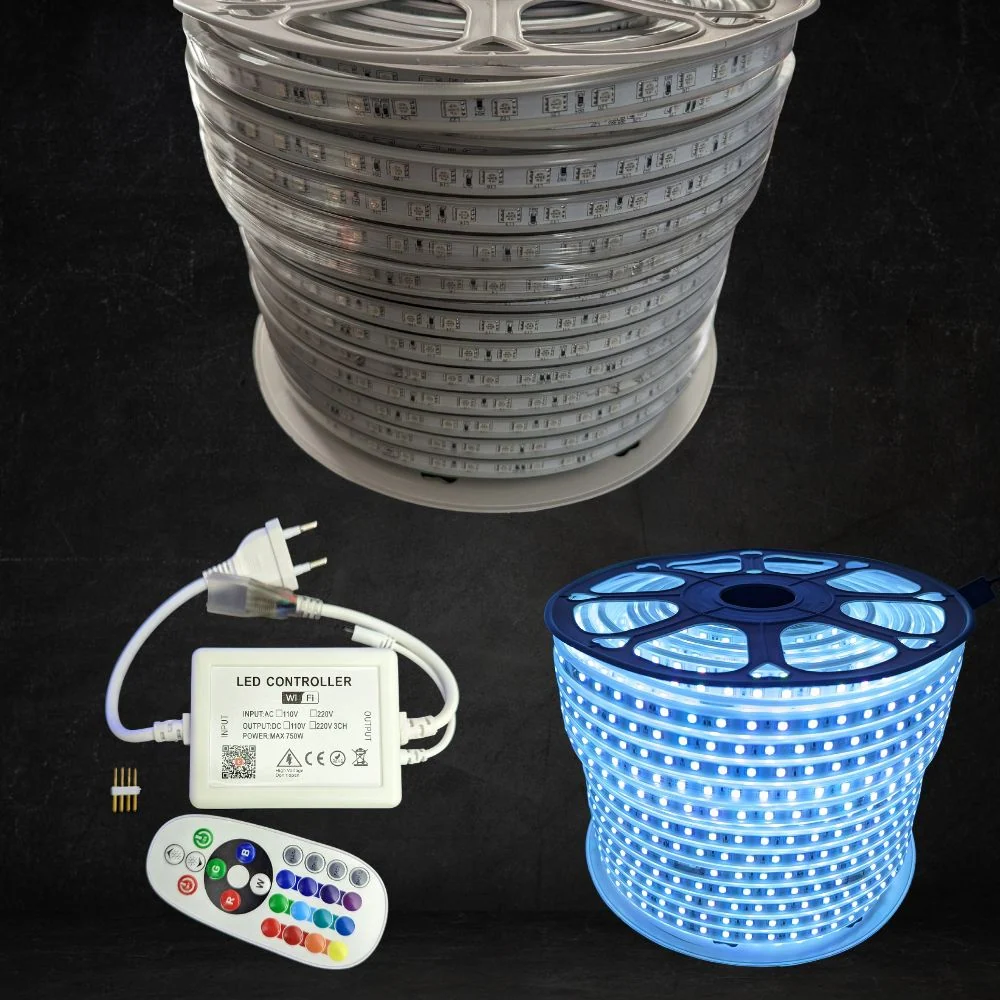 Conjunto de Conversão Kit LED RGB 220V
