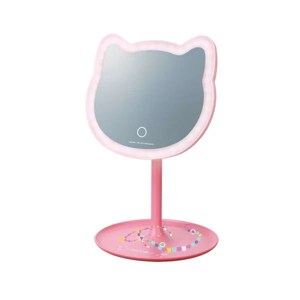 Espelho com Luz - Kitty | Plug-and-Play | Antiflicker
