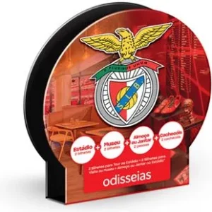Pack Presente Odisseias - Sport Lisboa e Benfica | Estádio e Museu + Luz Chakall para Faróis Halógenos