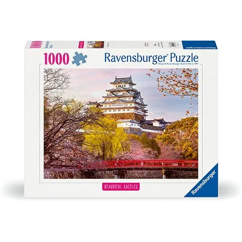 Puzzle Beautiful Castles: Himeji Castle - 1000 Peças - Ravensburger