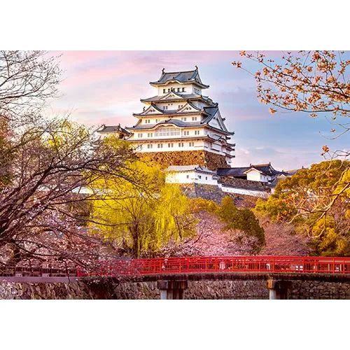 Puzzle Beautiful Castles: Himeji Castle - 1000 Peças - Ravensburger