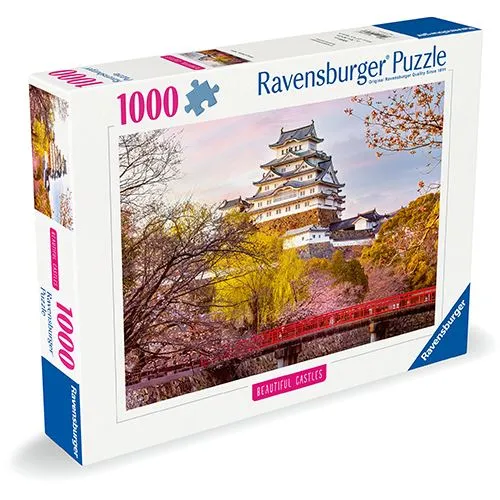 Puzzle Beautiful Castles: Himeji Castle - 1000 Peças - Ravensburger
