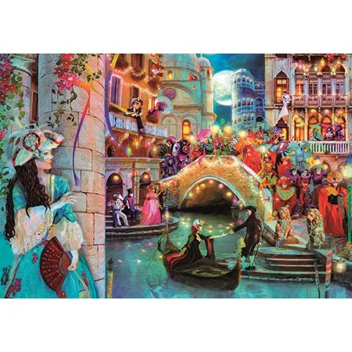Puzzle High Quality Collection: Carnival Moon - 1000 Peças - Clementoni