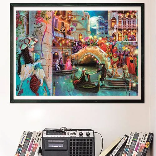 Puzzle High Quality Collection: Carnival Moon - 1000 Peças - Clementoni