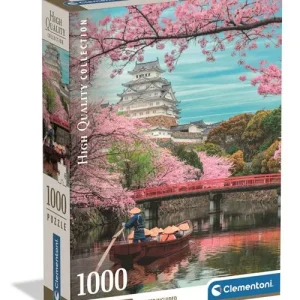 Puzzle High Quality Collection: Himeji Castle Spring - 1000 Peças - Clementoni