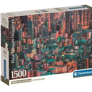 Puzzle High Quality Collection: Hive, Hong Kong - 1500 Peças - Clementoni
