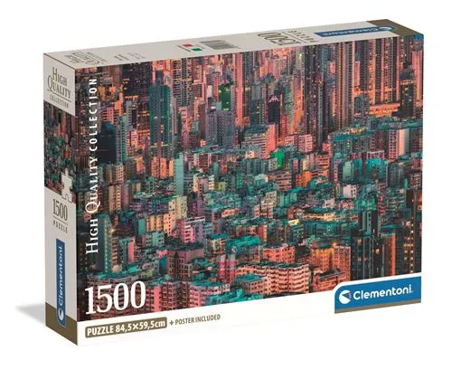 Puzzle High Quality Collection: Hive, Hong Kong - 1500 Peças - Clementoni