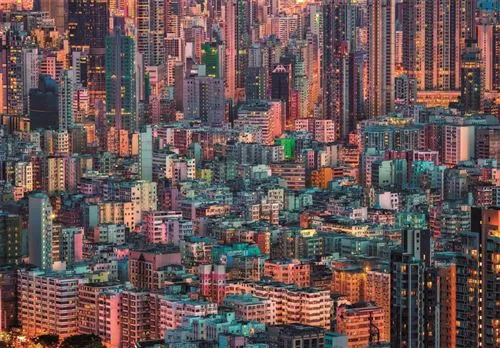Puzzle High Quality Collection: Hive, Hong Kong - 1500 Peças - Clementoni