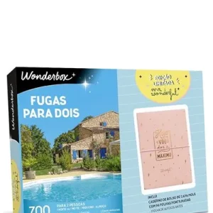 Lifecooler - Fugas para Dois Mr Wonderful - Maxi-Pack Wonderbox | 1 Noite ou 1 Noite + Pequeno-Almoço para 2 Pessoas Heavy...