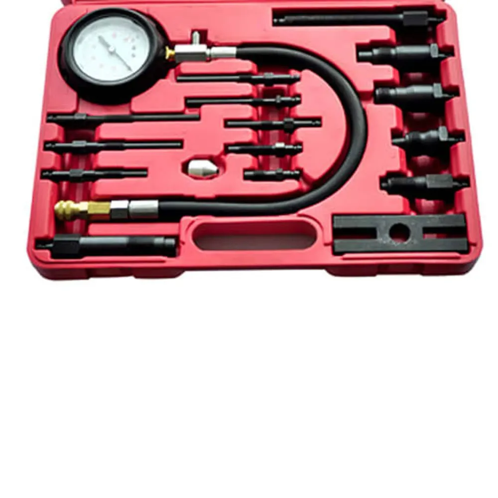 Sensor de Posição do Virabrequim Kit de teste de compressão para motor diesel 17 peças