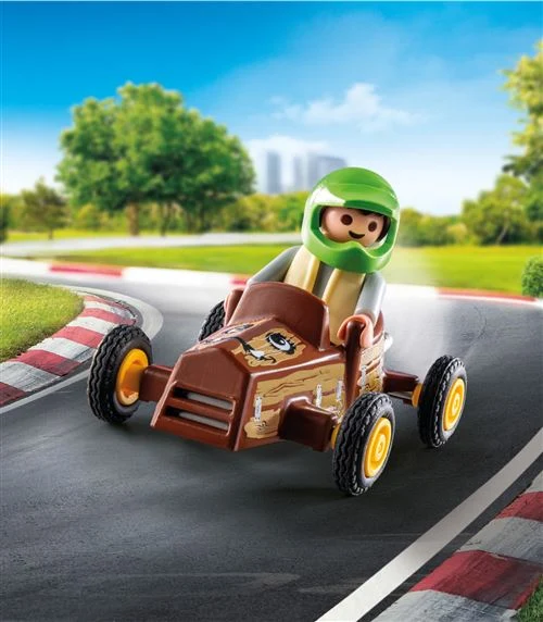 Playmobil 71480 - Menino com Kart para Motor 1.0