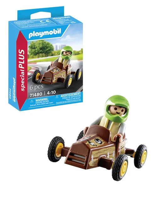 Playmobil 71480 - Menino com Kart para Motor 1.0