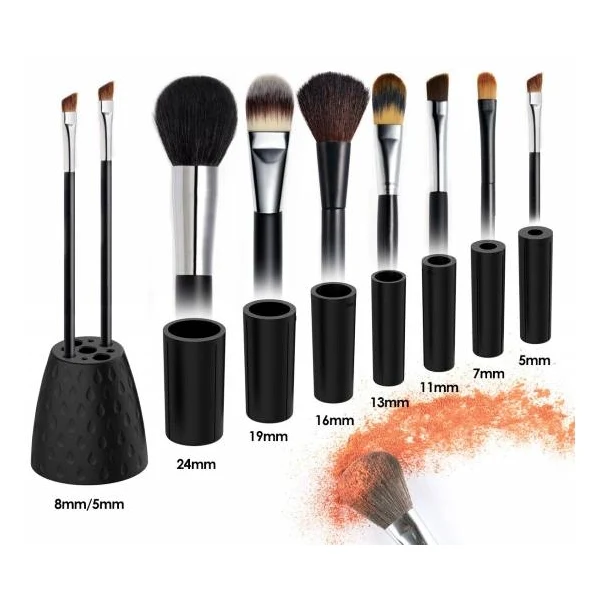 Kit Limpa-Pincéis Elétrico Kit Completo com Aplicadores