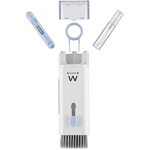 Kit Limpeza 7 em 1 Ewent EW5630 - Branco com Cera de Carnaúba