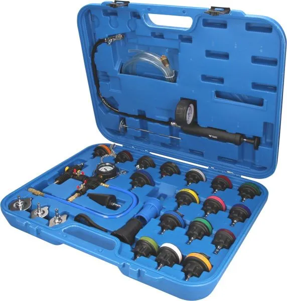 Bomba de Lavagem Kit de diagnóstico do sistema de resfriamento mestre de ferramentas brilhantes 28 peças BT521150