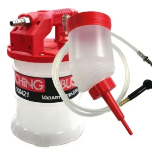 Sangrador do freio Busching, carro, AIR, pressão da bomba de vácuo 2 l + KIT, 50007 com Sistema de Pressão Otimizada