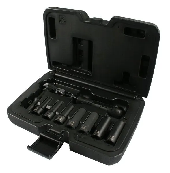 Conjunto de chave de fenda elétrica Busching "VibroShock", pontas de chave de fenda elétrica de 8 14 mm, 100693 com 30 Peç...