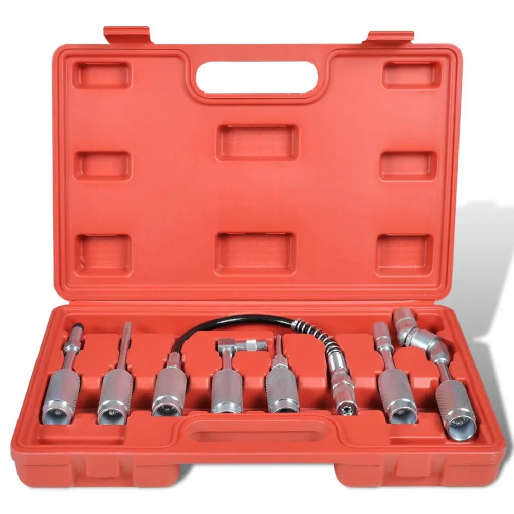 Kit de ferramentas para lubrificação de equipamentos - 7 peças para Mangueiras de Água