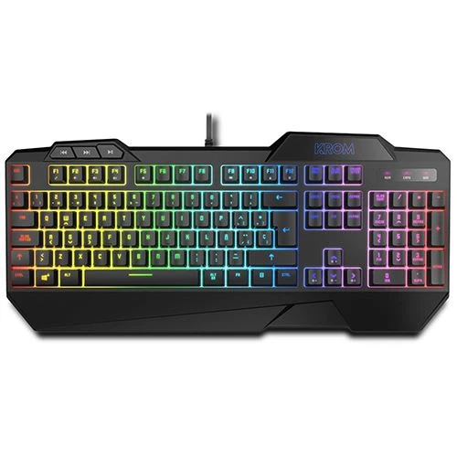 Bundle Nox:Teclado Semi-Mecânico + Rato Krom Krusher RGB - PT 12 Volts