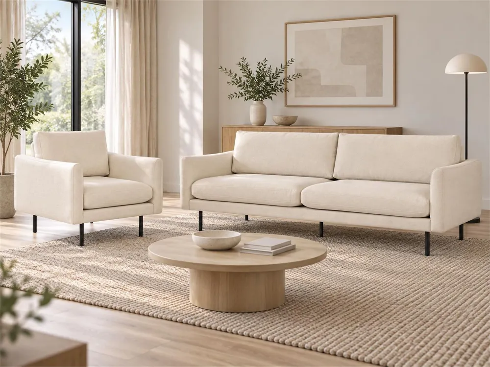 Lâmpada de Lanterna Velvet Living Room Set Light Cor creme VINTERBRO