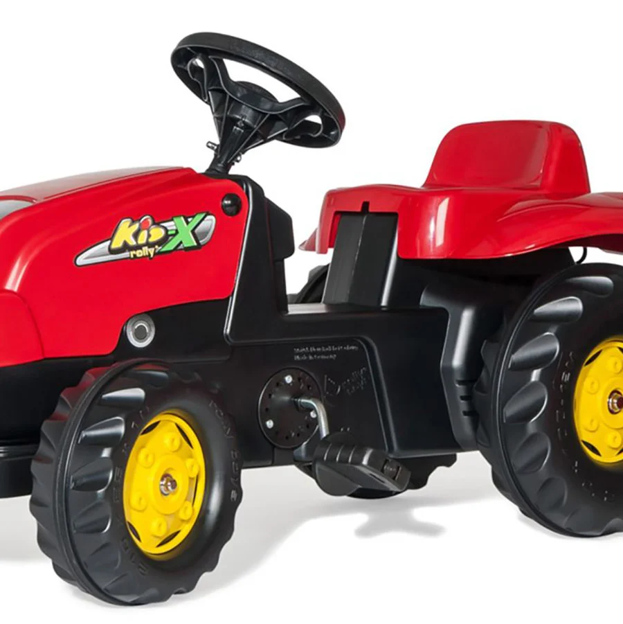 Luz de Reboque Trator de pedais Rolly Kid com reboque vermelho