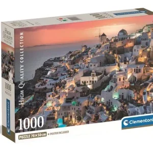 Puzzle High Quality Collection: Shades Santorini - 1000 Peças - Clementoni