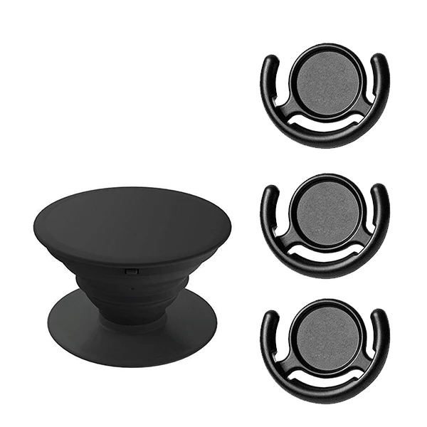 Kit GripHolder + 3 Suporte - Preto