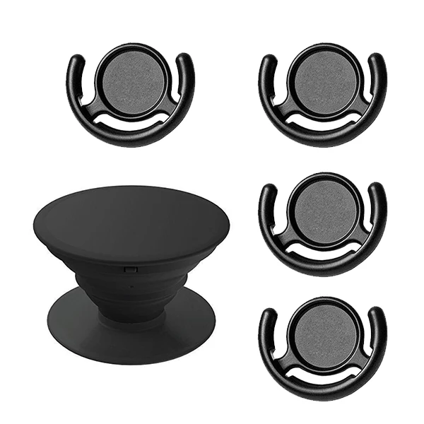 Kit GripHolder + 4 Suporte - Preto