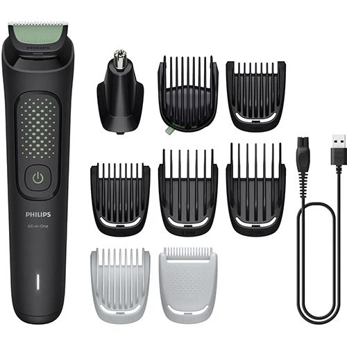 Kit de Molas Aparador Corporal 9 em 1 Philips MG3945/15 3000 Series - Preto