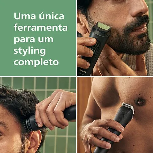 Kit de Molas Aparador Corporal 9 em 1 Philips MG3945/15 3000 Series - Preto