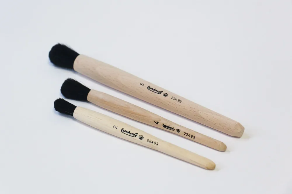 Set de 3 pincéis de balanç com Proteção contra Poeira