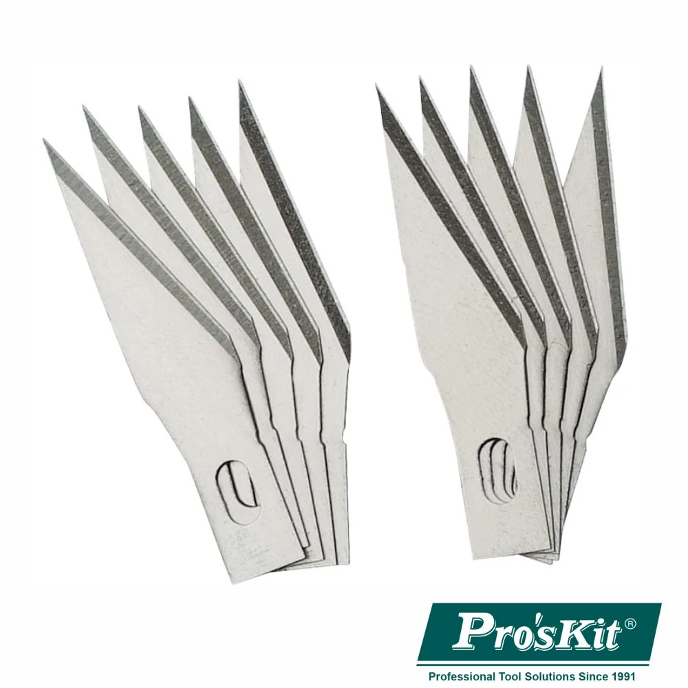 Premium Antirrisco Conjunto 10 Lâminas P/ X-Ato Precisão Proskit