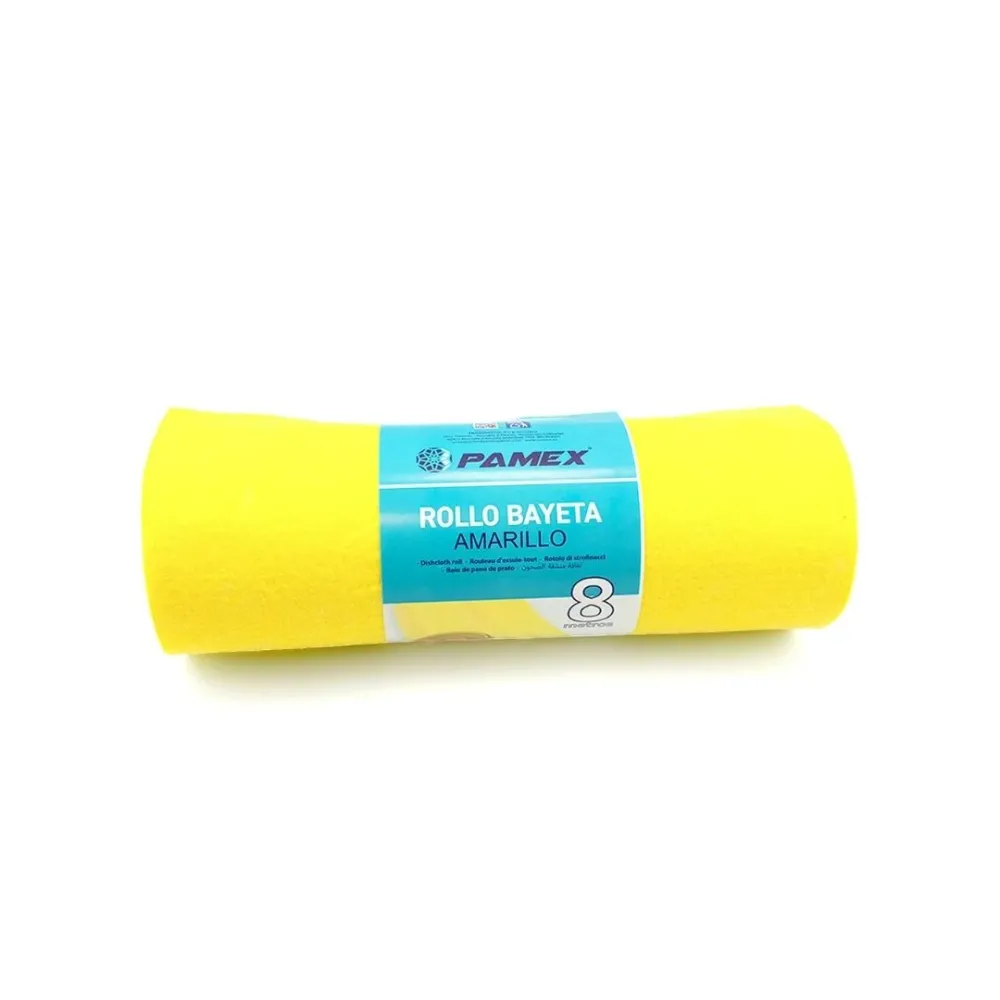 Rolo amarelo 38x40 cm com pré-corte para limpeza versátil para Pintura Automotiva