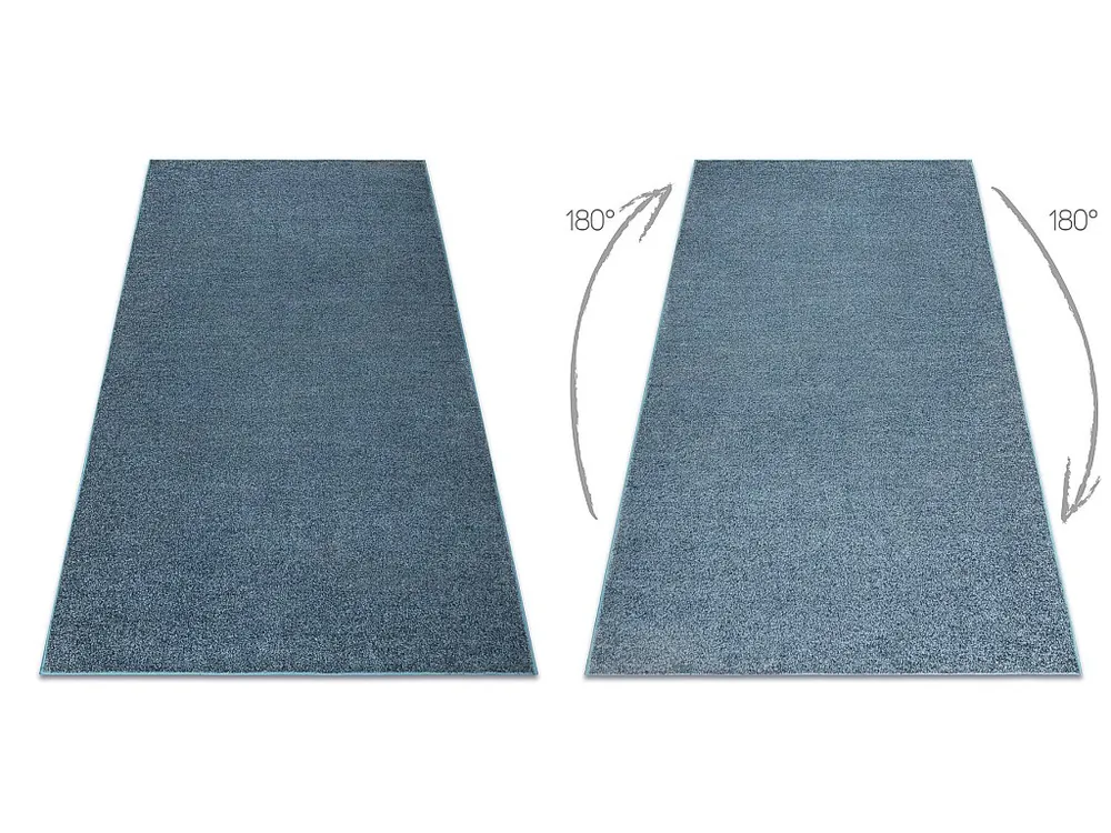 Tapete - ALCATIFA INDUS azul sombrio 75 avião MELANGE 300x300 cm
