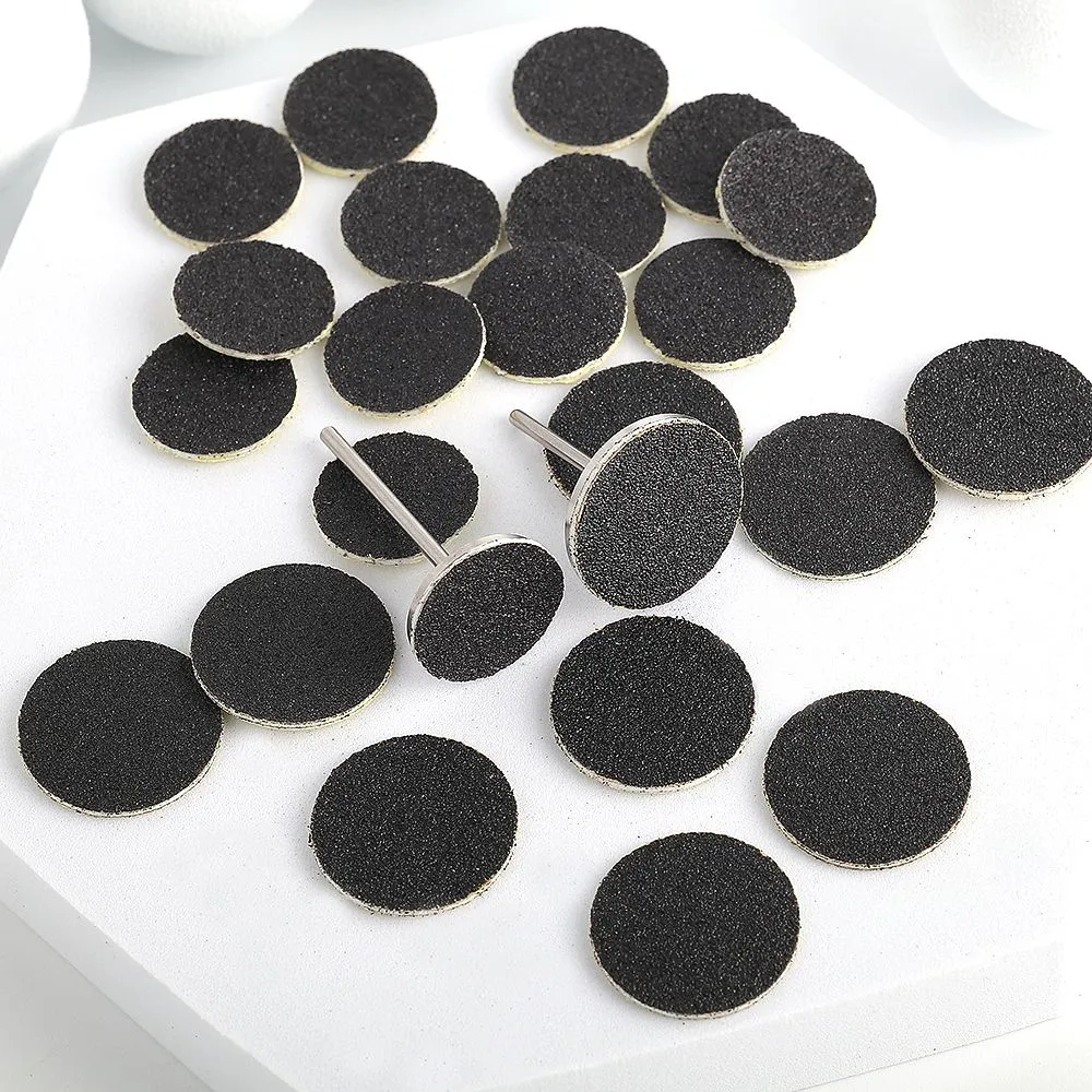 Almofadas de substituição descartáveis para pododisk Ø25 granulação 180 (100 un.) GOOD GIRL GEL