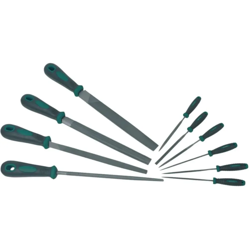 Brüder Mannesmann Conjunto limas de engenharia e agulha 10 pcs 61015