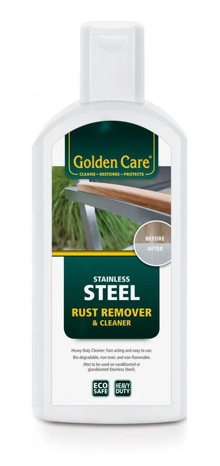 Descontaminante de Ferrugem Golden Care Limpador de ço Inoxidável & Removedor de Ferrugem