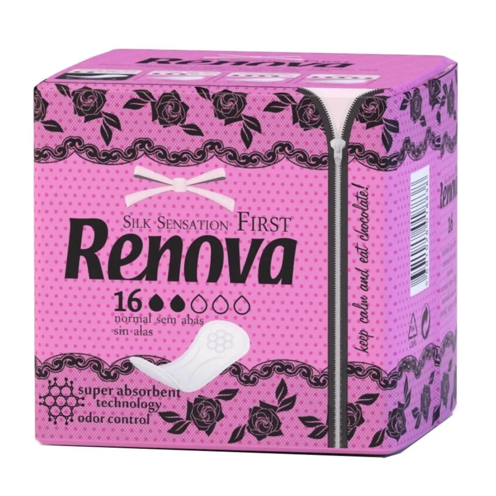 Alta Resistência Pensos higienicos normal s/abas Renova