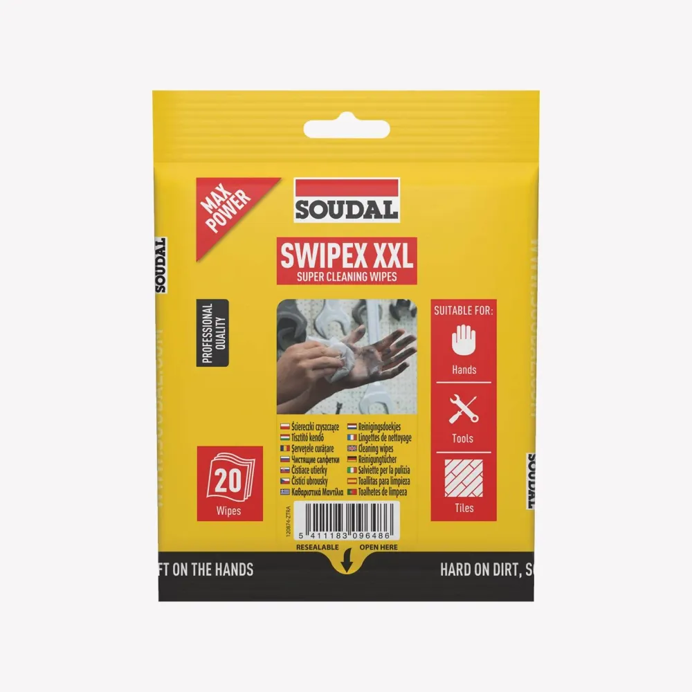 Toalhetes de Limpeza Swipex XXL para Superfícies de Fibra de Vidro
