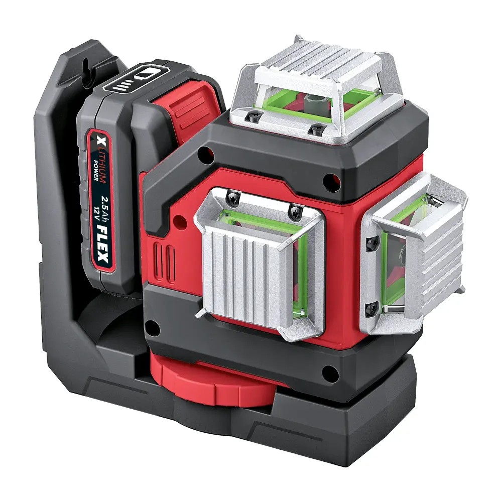 Kit láser cruzado Flex Baterí ALC 3/360-G/R 12 V 2,5 Ah