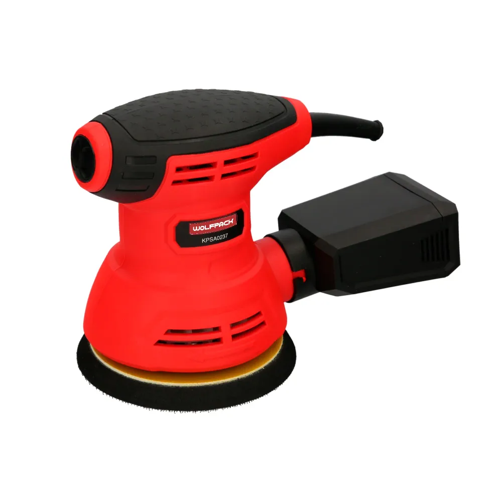 Lixadeira orbital Wolfpack de 240 watts. Lixadeira multifuncional. Descascamento, lixamento e remoção de ferrugem. Disco c...