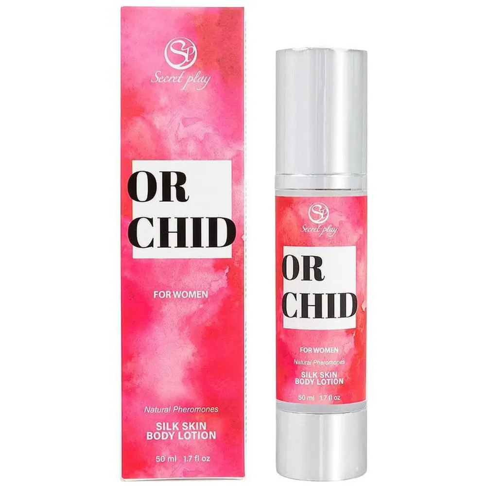 Profissional Orchid, Loção Pele de Seda Secret com Ferómonas 50ml - Hidratação, Suavidade e Sedução