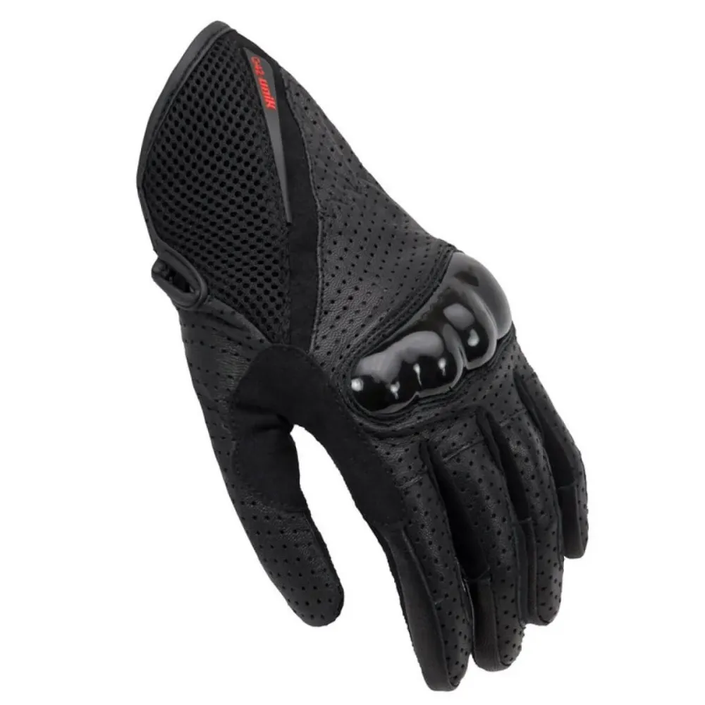 Luvas Verão UNIK C-42 L Preto Fácil Ajuste | Velcro