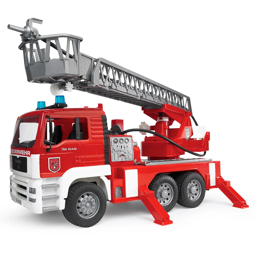 Certificado ECE/SAE Camião de bombeiros MAN com luzes e sons