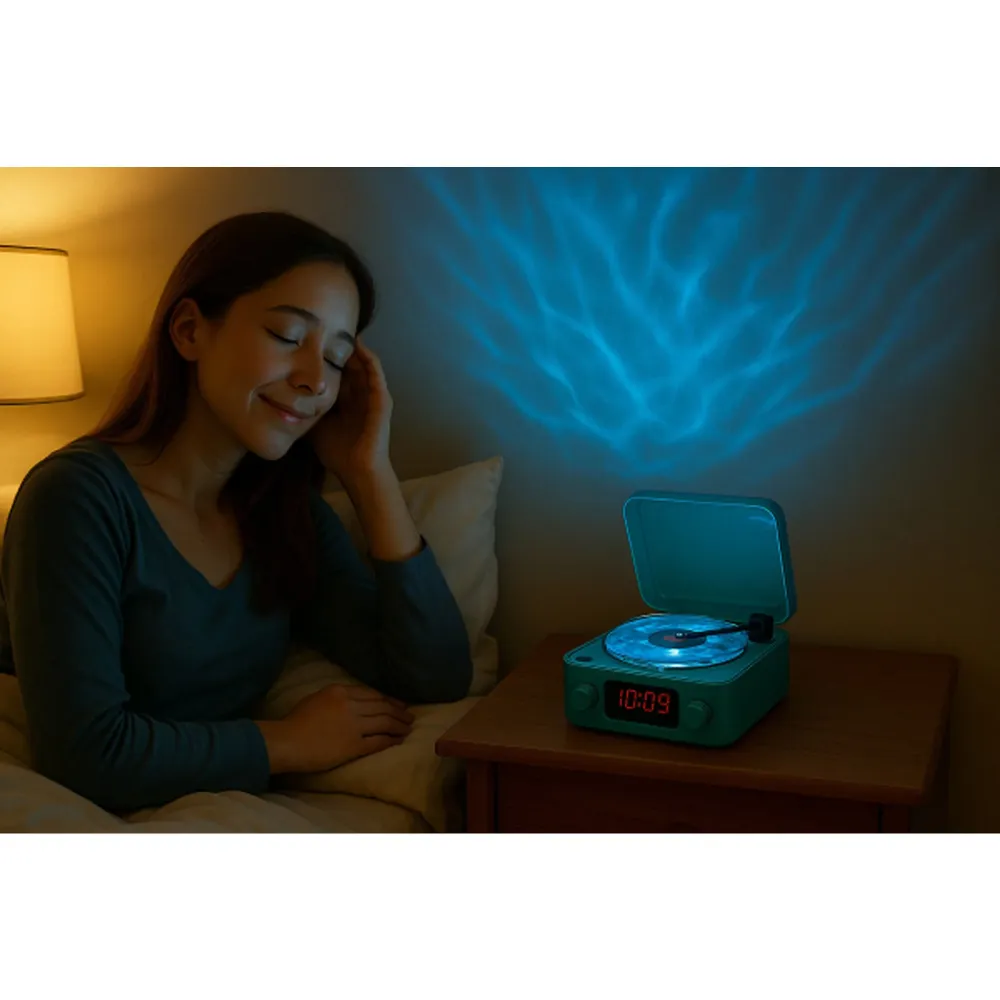 Luz Rotativa Candeeiro Sensorial Magic Wave - Little L