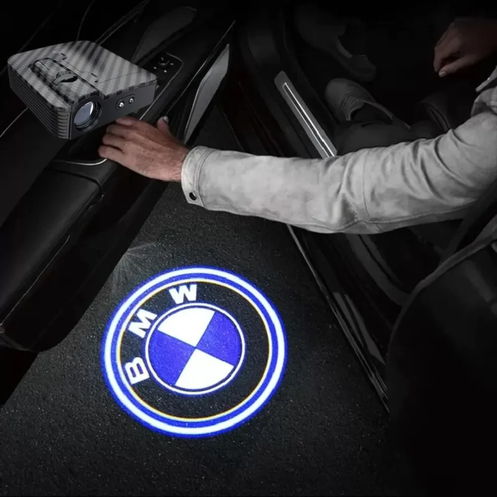 Luzes Cortesia com Logótipo na Cor Âmbar