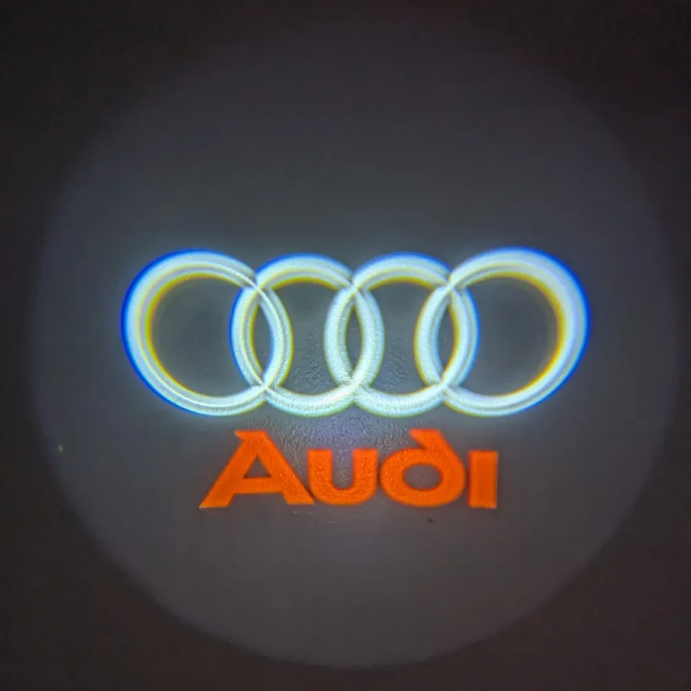 Luzes Cortesia com Logótipo na Cor Âmbar